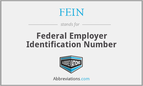 federal employer identification number