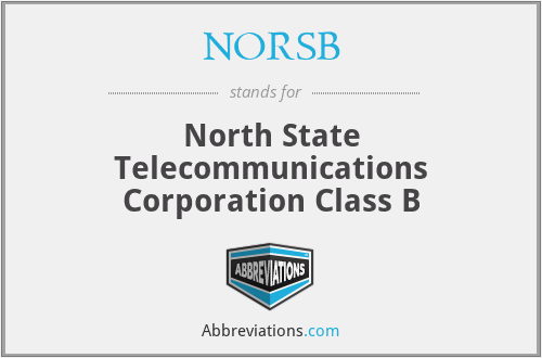 What does NORSB stand for?