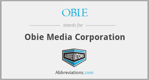 What does OBIE stand for?