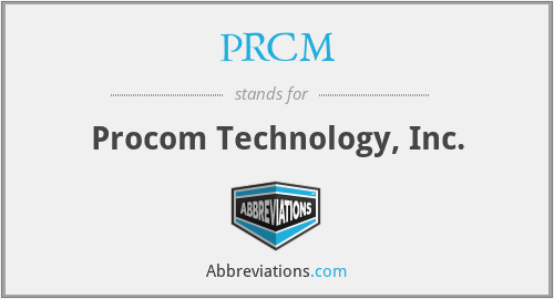 What does PRCM stand for?