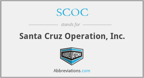 What does SCOC stand for?