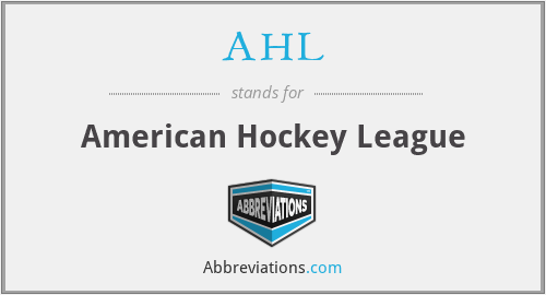 What does AHL stand for?