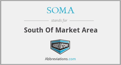 What does SOMA stand for?