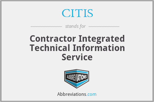 What does CITIS stand for?