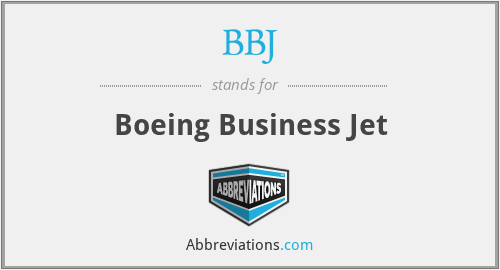 What does BBJ stand for?