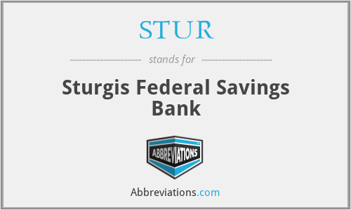 What does STUR stand for?