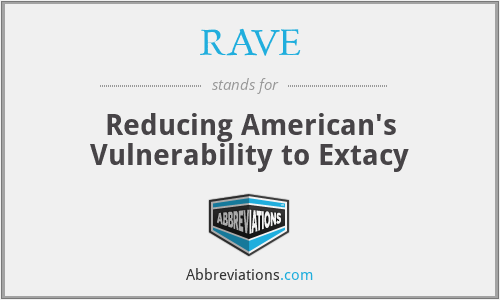 RAVE - Reducing American's Vulnerability to Extacy