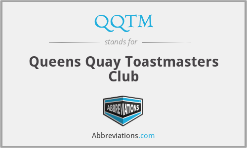 QQTM - Queens Quay Toastmasters Club