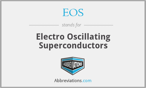 What does superconductors stand for?