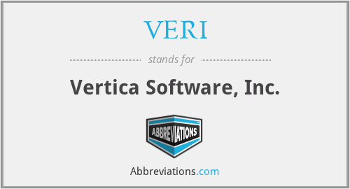 What does VERI stand for?