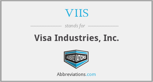 What does VIIS stand for?