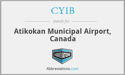 CYIB - Atikokan Municipal Airport, Canada