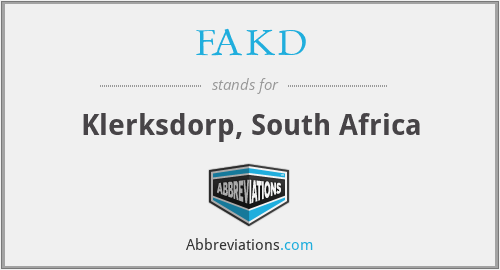 What does FAKD stand for?
