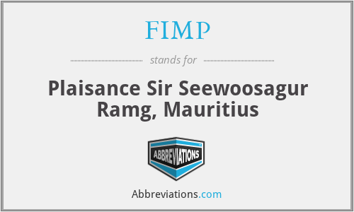 FIMP - Plaisance Sir Seewoosagur Ramg, Mauritius