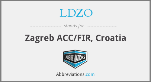 LDZO - Zagreb ACC/FIR, Croatia