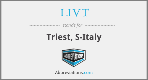 What does LIVT stand for?