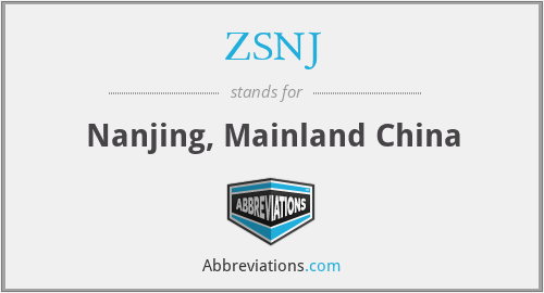 What does ZSNJ stand for?
