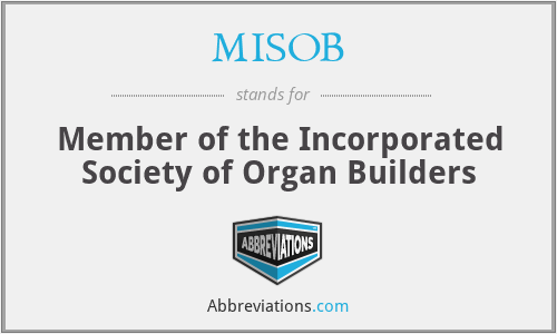 What does MISOB stand for?