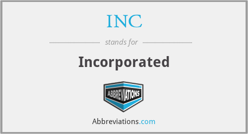 Inc Incorporated