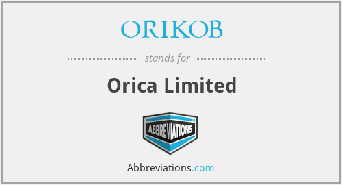 What does ORIKOB stand for?
