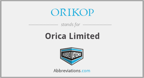What does ORIKOP stand for?