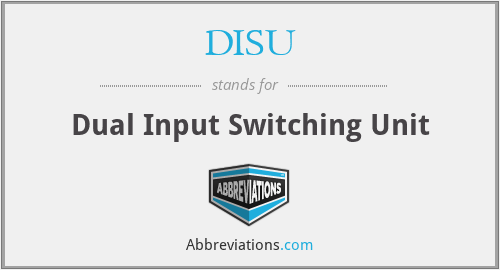 What does DISU stand for?
