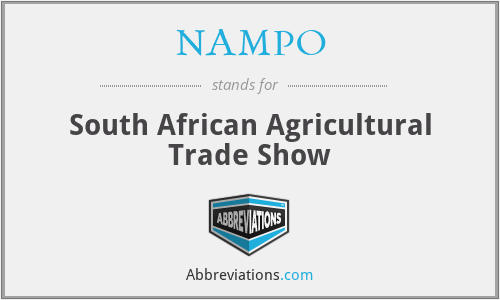 What does NAMPO stand for?