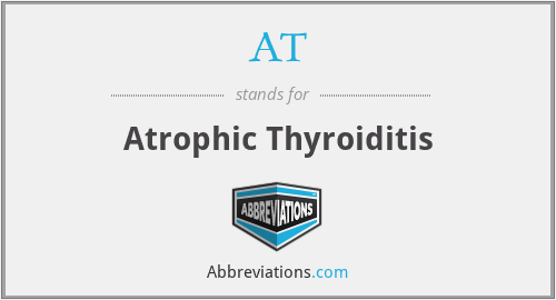 What does atrophic stand for?