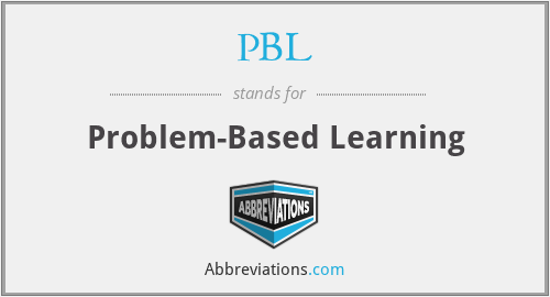PBL - Problem-Based Learning