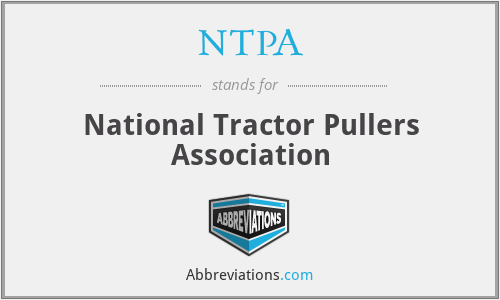 NTPA - National Tractor Pullers Association