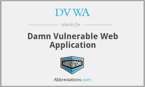 What does DVWA stand for?