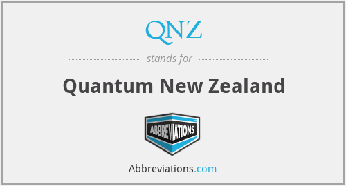 QNZ - Quantum New Zealand