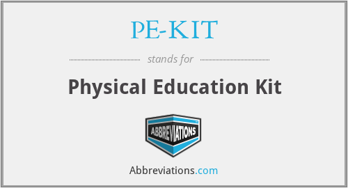 What does PE-KIT stand for?