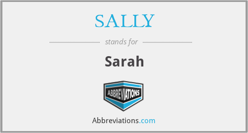 What does SALLY stand for?