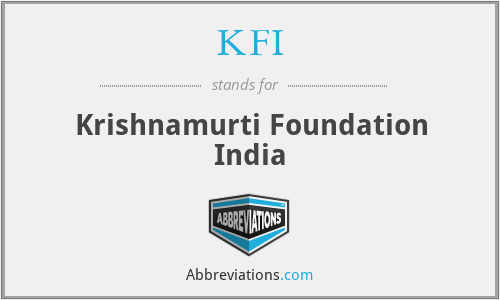 What does KFI stand for?