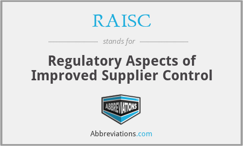 What does RAISC stand for?