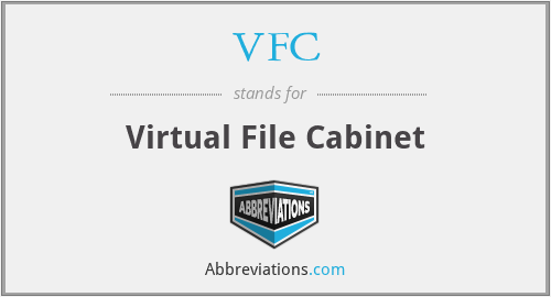 What Is The Abbreviation For Virtual File Cabinet
