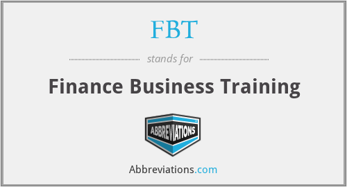 FBT - Finance Business Training