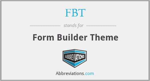 FBT - Form Builder Theme