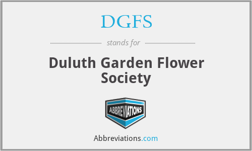 DGFS - Duluth Garden Flower Society