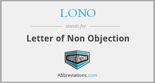 What does LONO stand for?