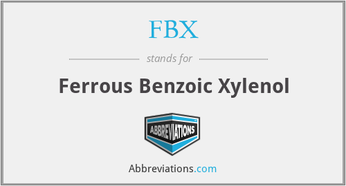 What does FBX stand for?