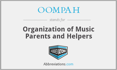 OOMPAH - Organization of Music Parents and Helpers