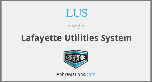 What does LUS stand for?