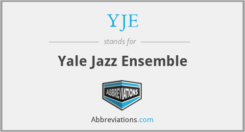 YJE - Yale Jazz Ensemble