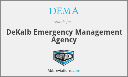 DEMA - DeKalb Emergency Management Agency