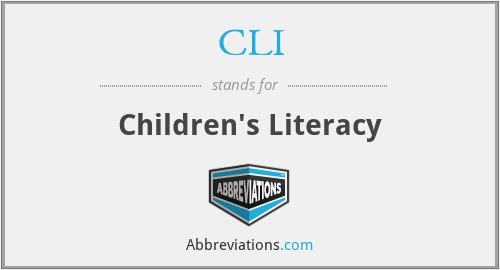 CLI - Children's Literacy