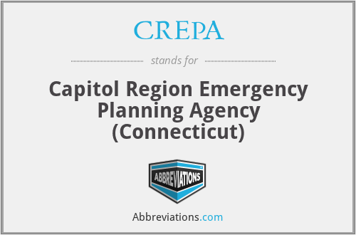CREPA - Capitol Region Emergency Planning Agency (Connecticut)