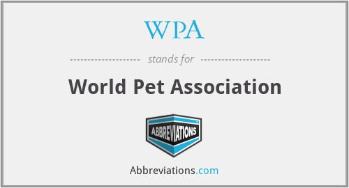 WPA - World Pet Association