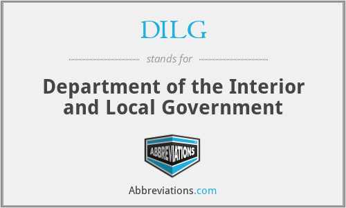 What does DILG stand for?
